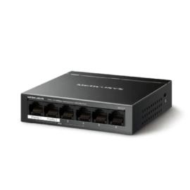 Switch 6 cổng 10/100Mbps Mercusys MS106LP 4 cổng POE+